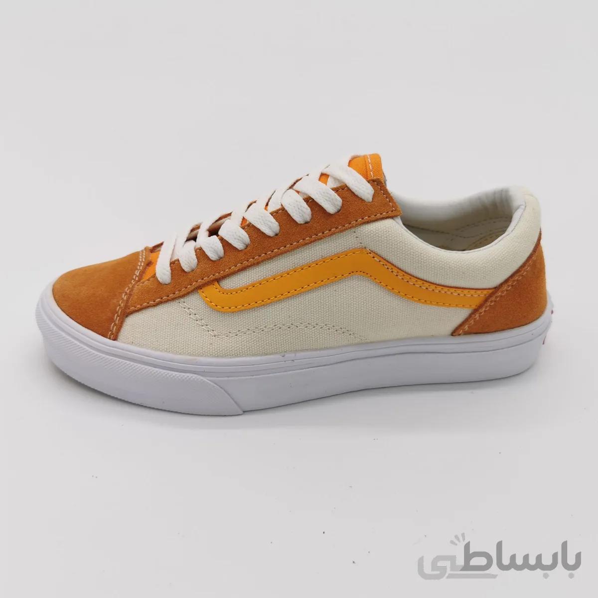 VANS OLDSKOOL ORANGE/WHITE