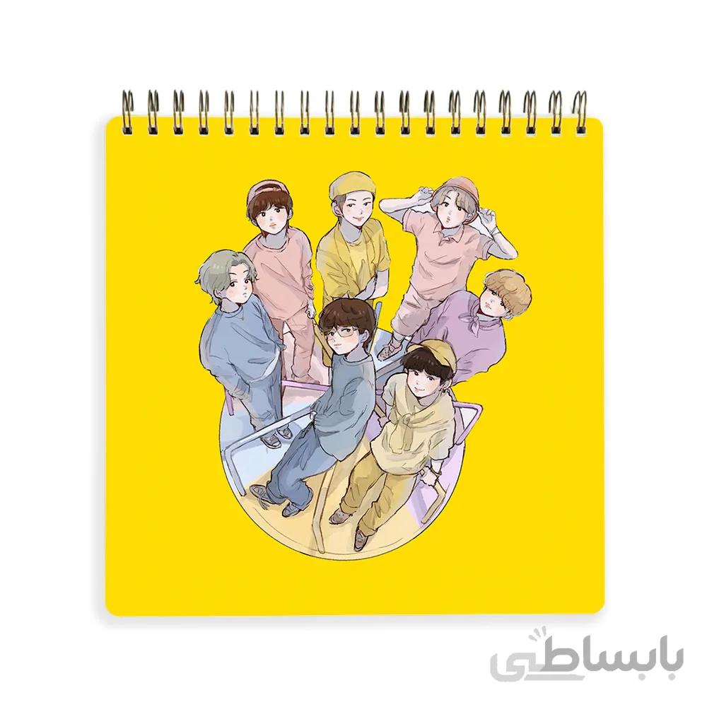 دفترچه يادداشت bts butter کد 10100218