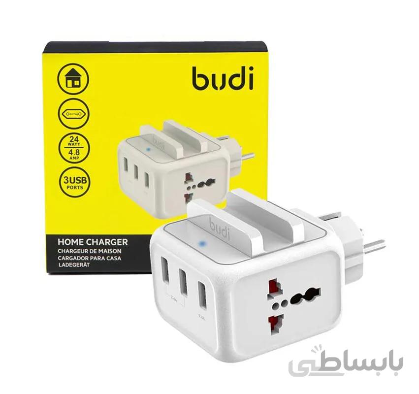 شارژر دیواری budi M8J311E 3Port