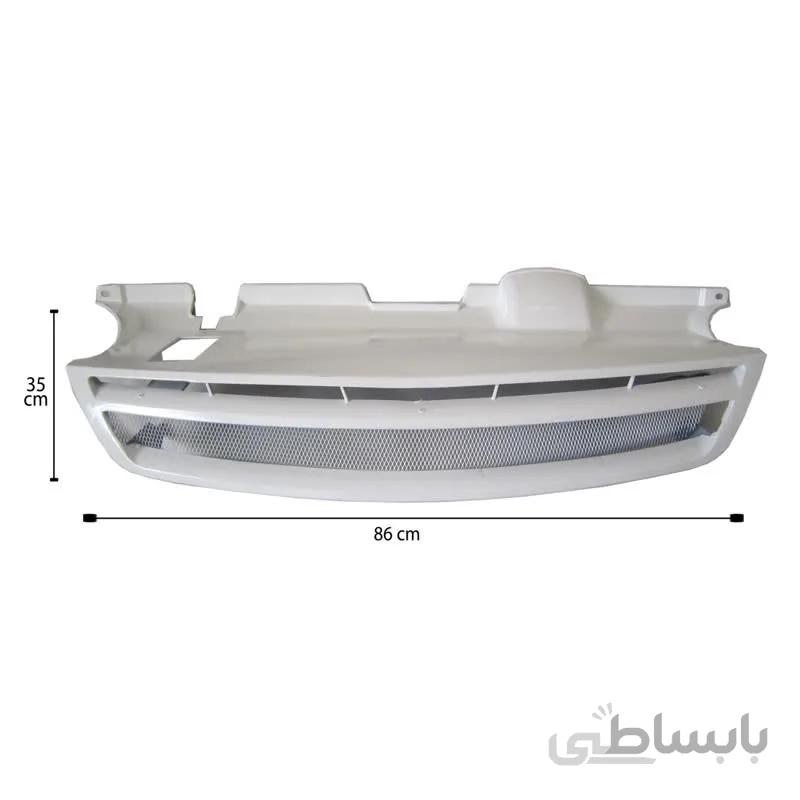 جلو پنجره پژو پارس توری فلزی سفید