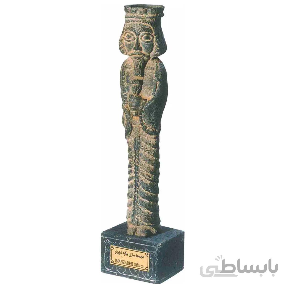 مجسمه تندیس و پیکره شهریار مدل تندیس سیمین کد MO560