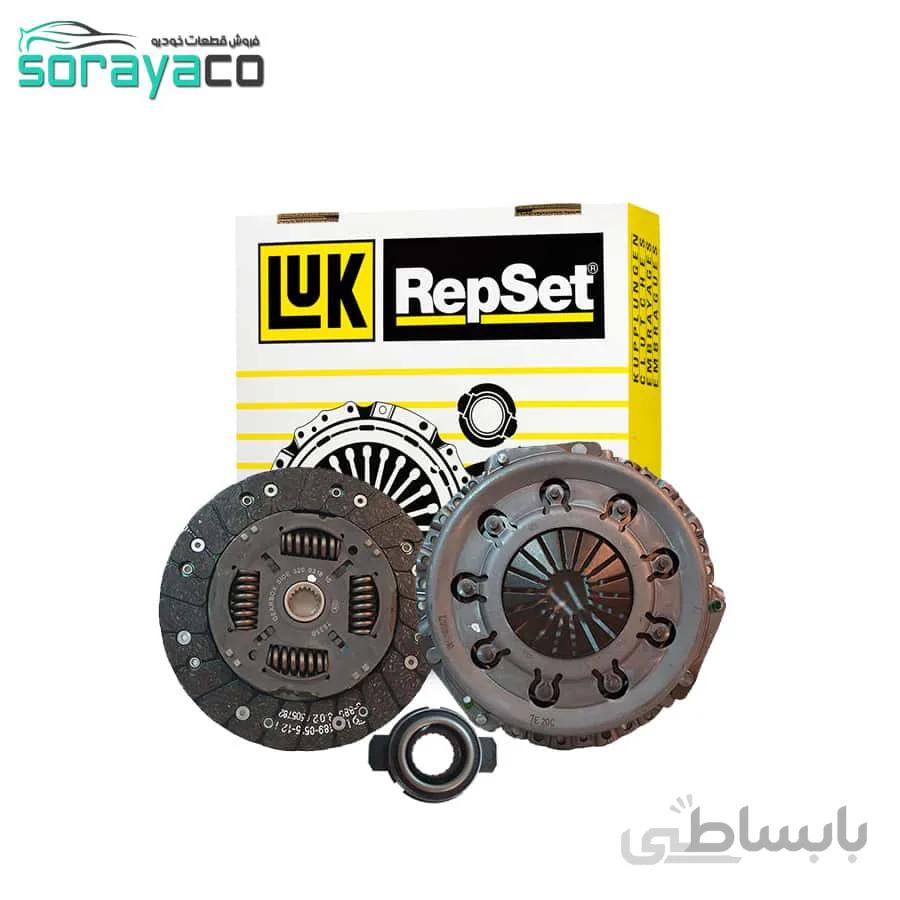 دیسک و صفحه ۱۸۰۰ زانتیایی پری دمپر لوک آلمان ا LUK kit clutch Xantia 1800