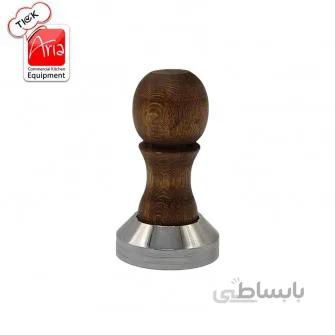 تمپر قهوه دسته چوبی - قطر 51