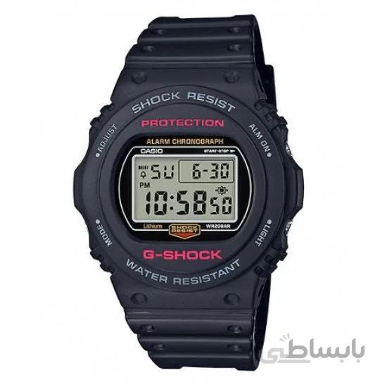 ساعت مچی مردانه کاسیو مجموعه جی شاک مدل DW-5750E-1D ا DW-5750E-1D