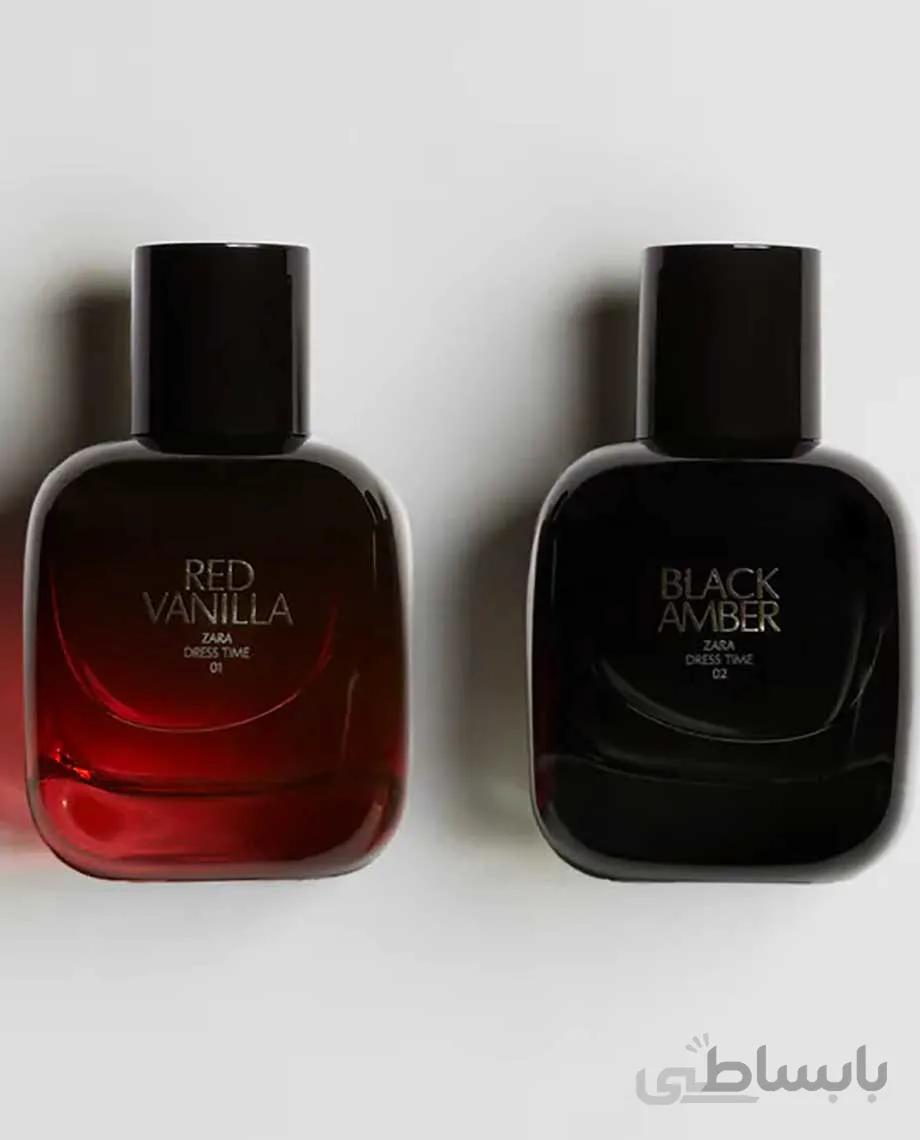 عطر زنانه RED VANILLA + BLACK AMBER زارا