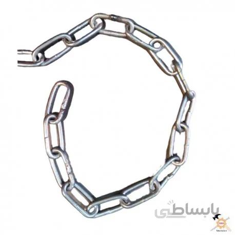 زنجیر گالوانیزه سایز 6 طول یک متر