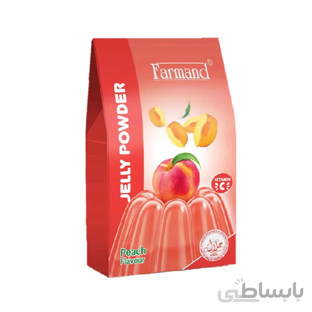 ژله ی فرمند با طعم هلو
