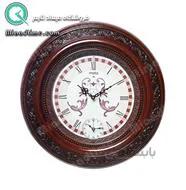 ساعت دیواری طرح چوب موتو کد 2000