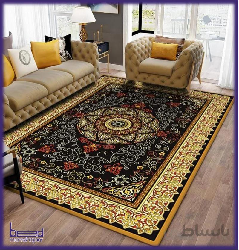 رو فرشی کشدار مخمل مدل R1004