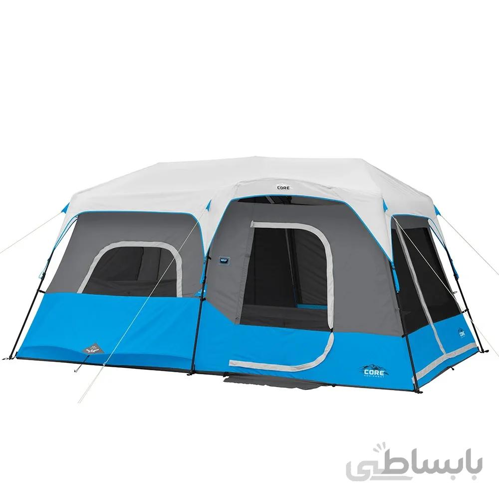 چادر اتوماتیک چراغدار 9 نفره Core مدل Lighted Instant Cabin