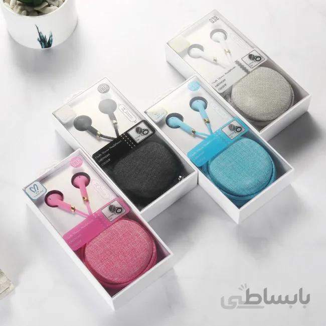 هندزفری فانتزی طرح ماکارون کیکا lovely me Q38 cute Macaron earphones ا lovely me Q38 cute Macaron earphones