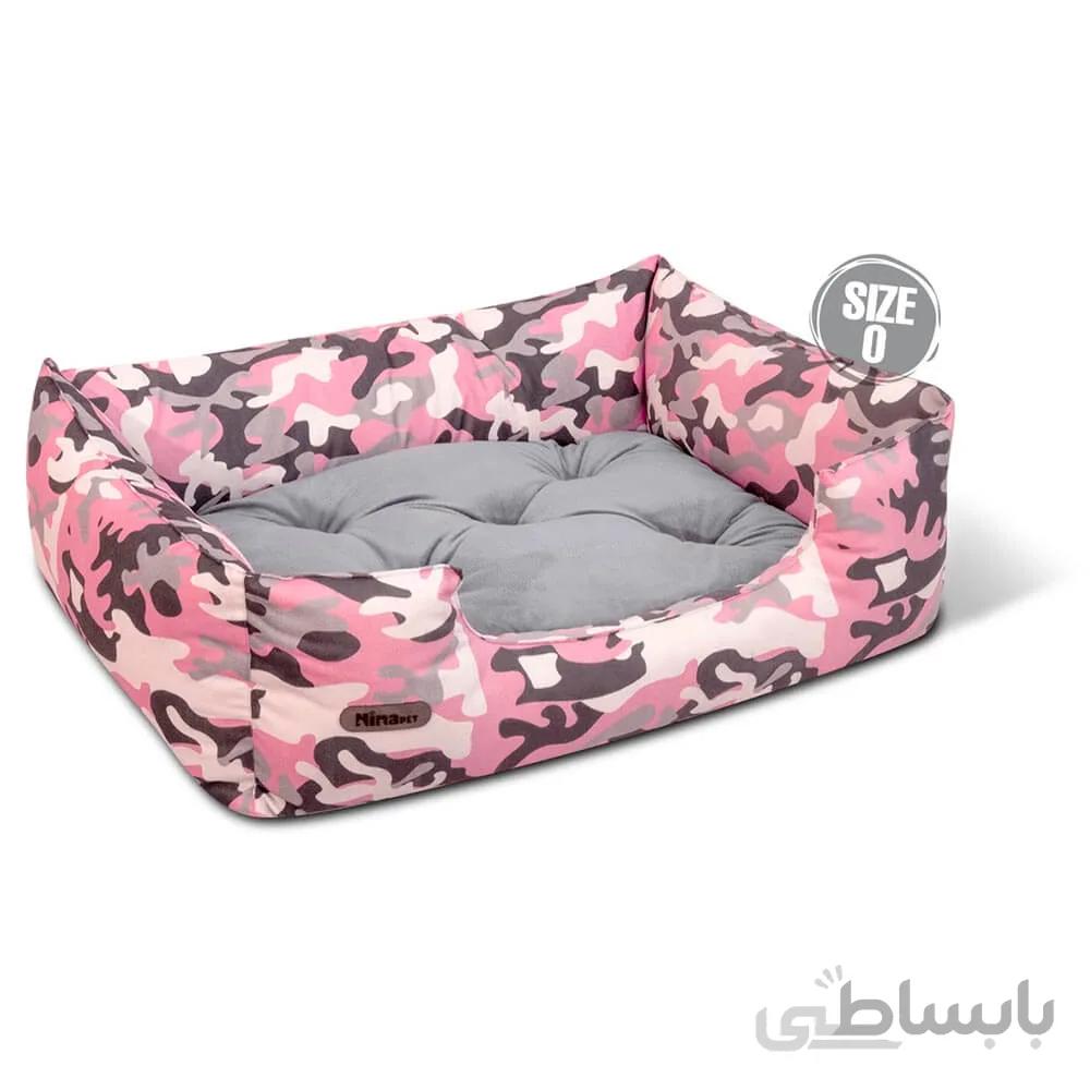 جای خواب u سگ و گربه نیناپت مدل vip ارتشی ا Ninapet Rectangular Bed For Dogs And Cats Army Model
