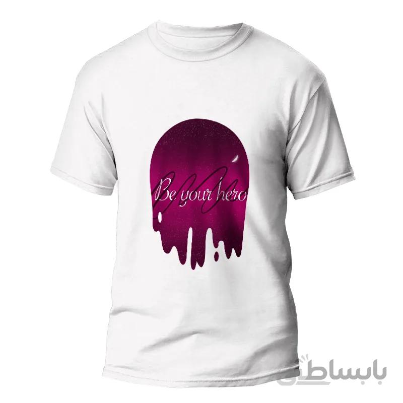 تیشرت طرح گرافیکی Be your hero