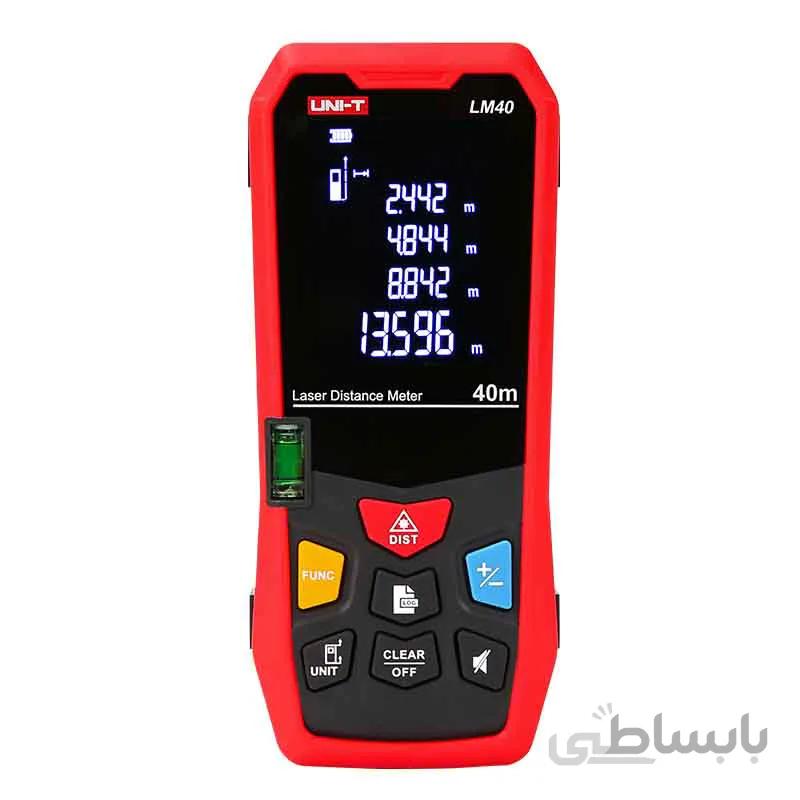 متر لیزری 40 متری یونیتی UNI-T LM40