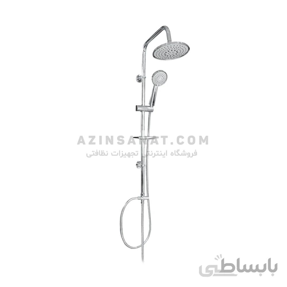 علم یونیکا دوکاره استیل با گوشی و سردوش کروم، مدل ۱۰۹۱