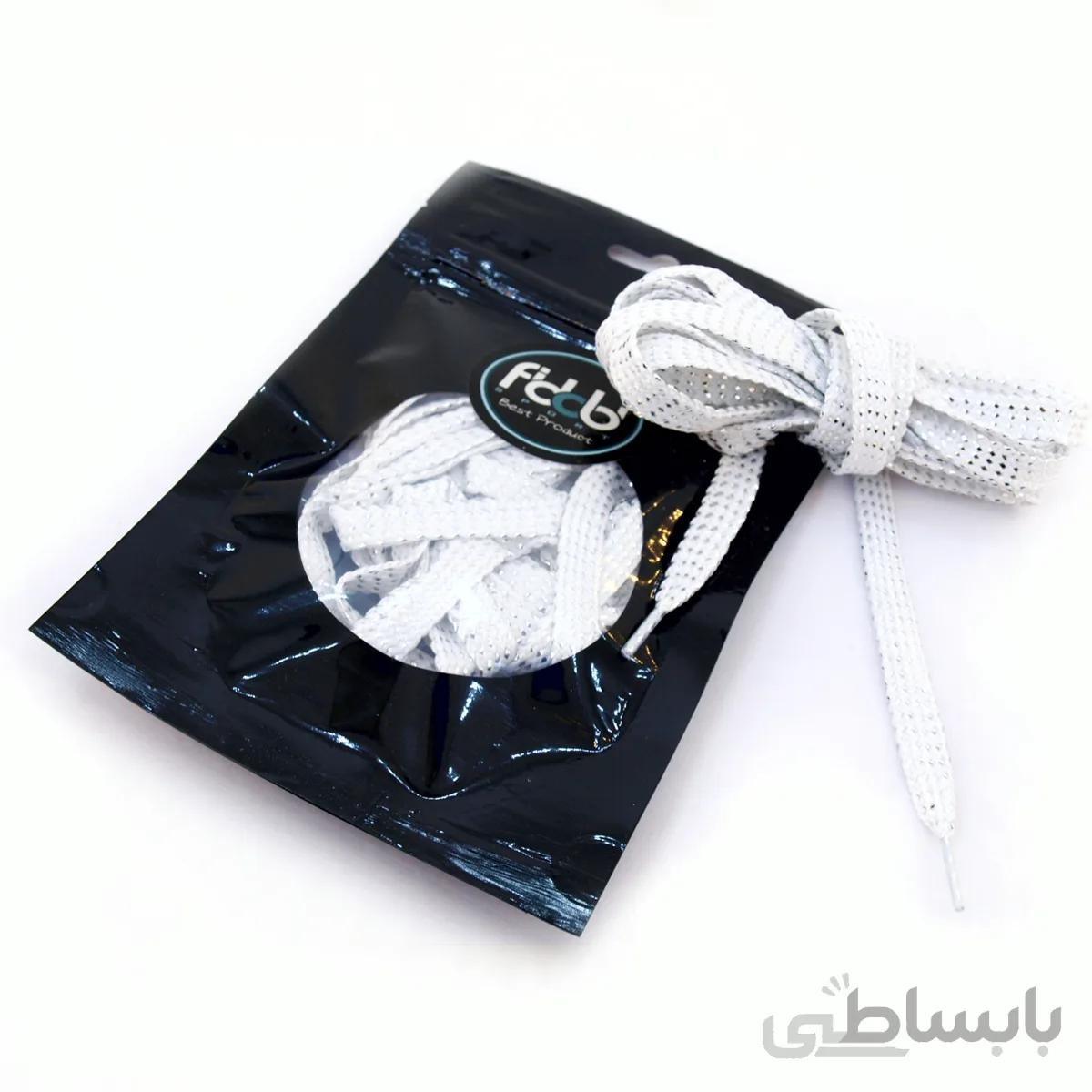بند کفش فیدوبی لمه سفید Fidobi SH 2102