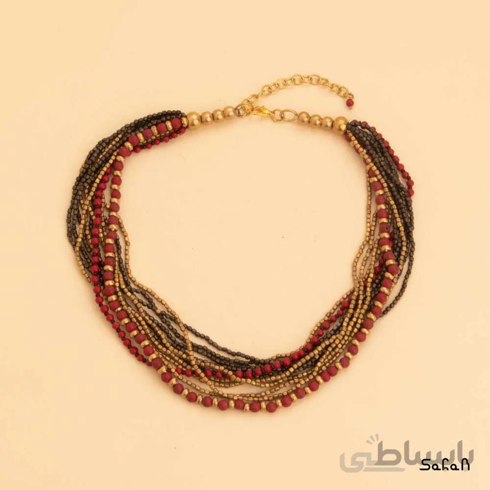 گردنبند گوی دار منجوق هندی