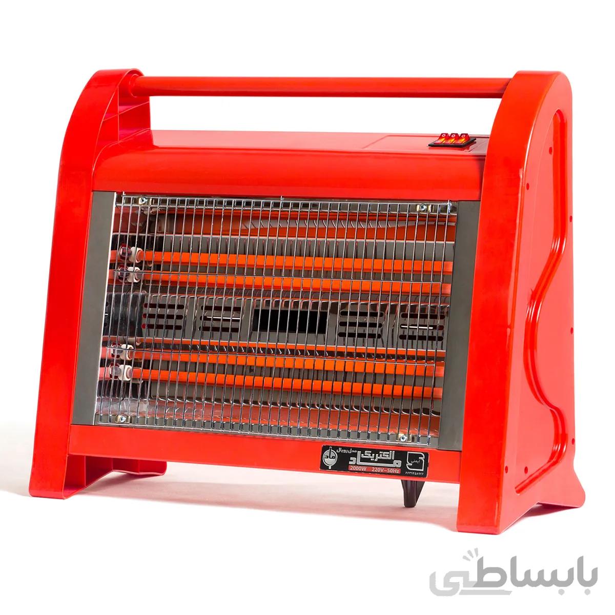 بخاری برقی فن دار ماد الکتریک مدل رویال