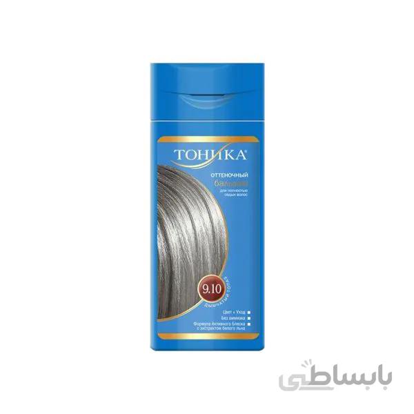 شامپو رنگ تونیکا دودی نقره‌ای 9.10