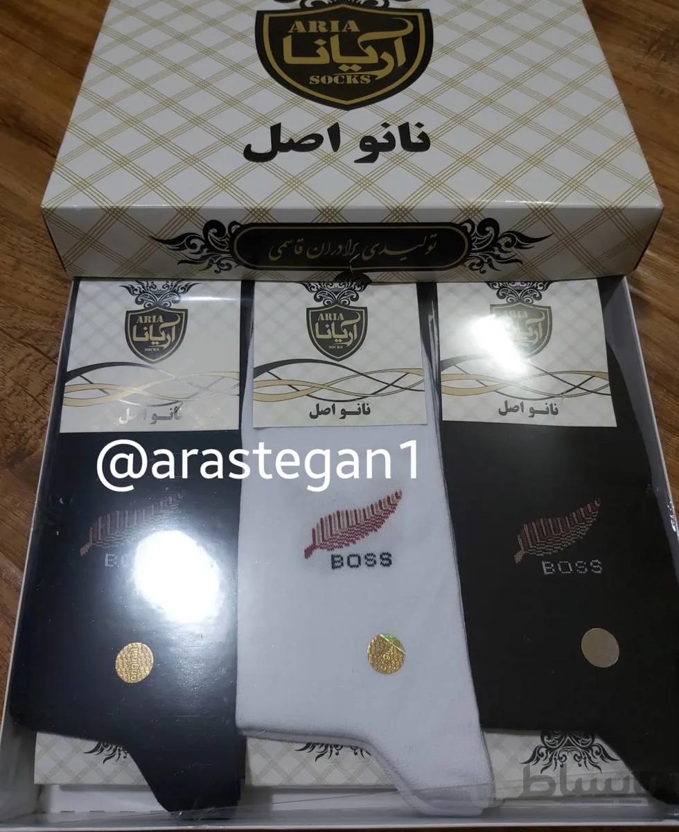 پک 3 عددی جوراب ساق بلند نانو
