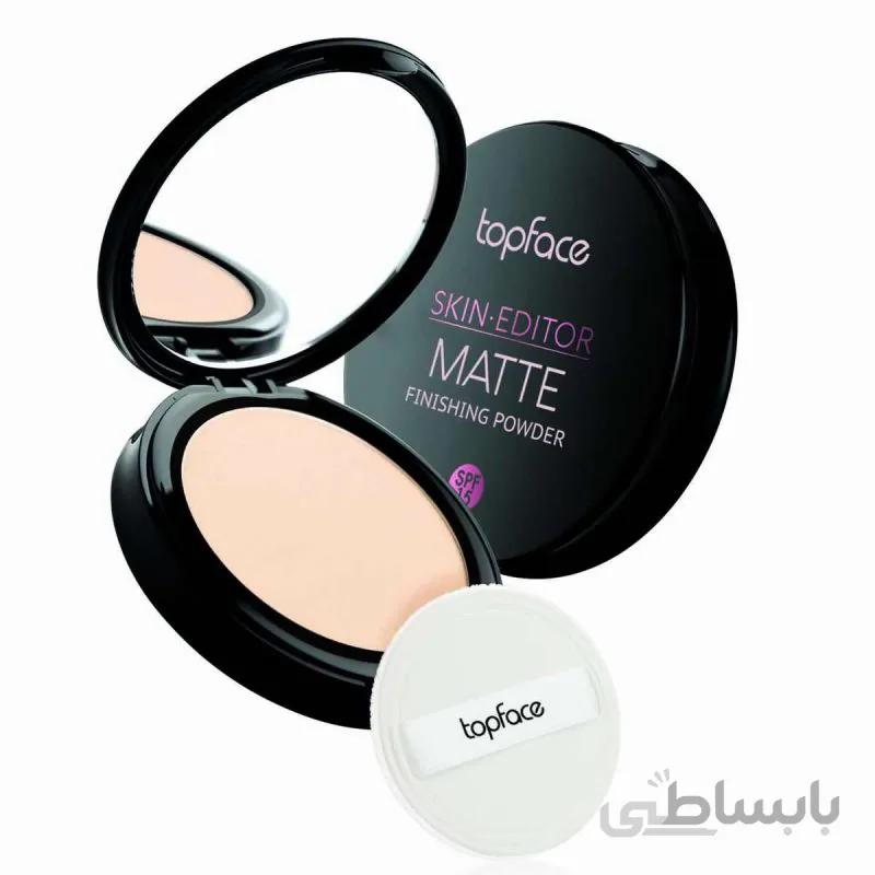پنکک تاپ فیس topface مدل اسکین ادیتور مات skin editor matte
