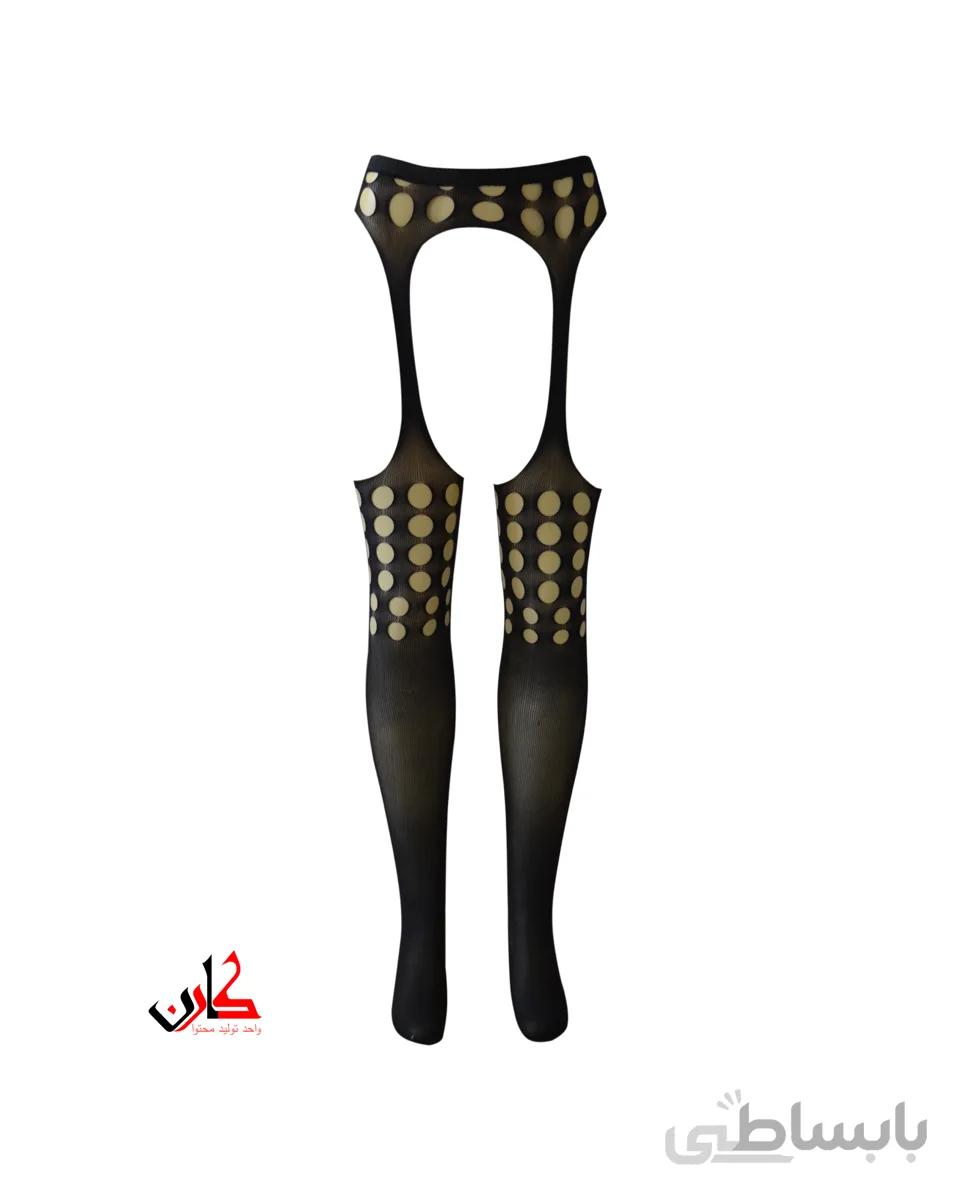 جوراب فانتزی زنبوری طرحدار