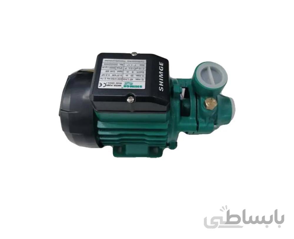 پمپ آب نیم اسب کوچک شیمجه QB60L