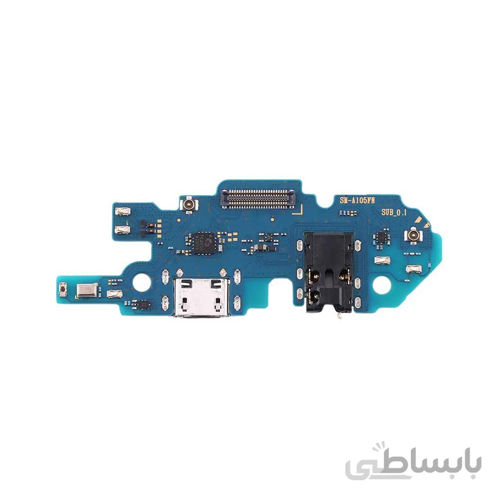 فلت شارژ اصلی گوشی سامسونگ Samsung Galaxy A10 ا Samsung Galaxy A10-A105 Charging Port Replacement