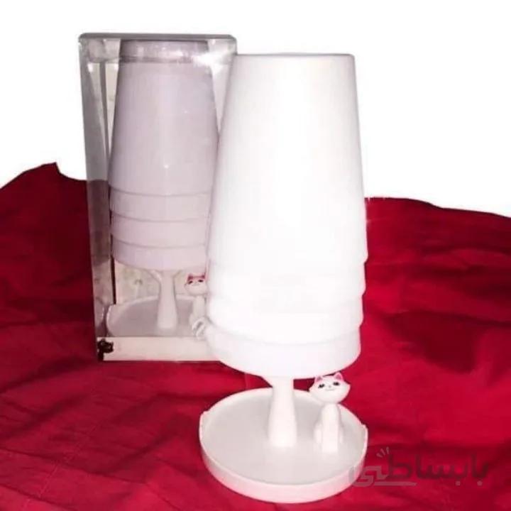 لیوان 4 عددی به همراه استند گربه