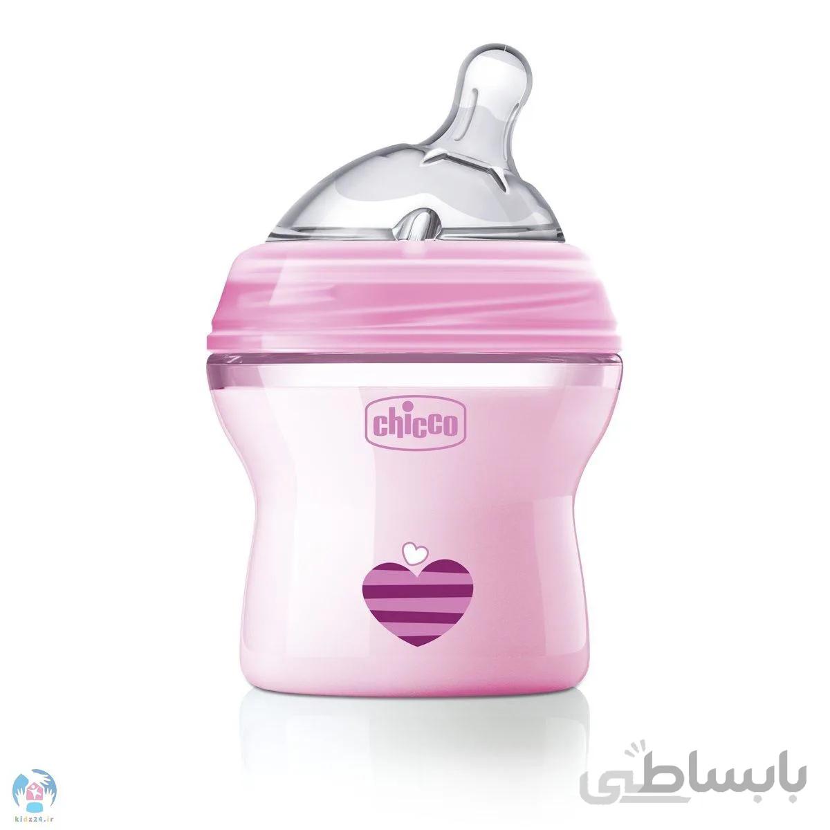 شیشه شیر بدو تولد نچرال چیکو ۱۵۰ میلی لیتر