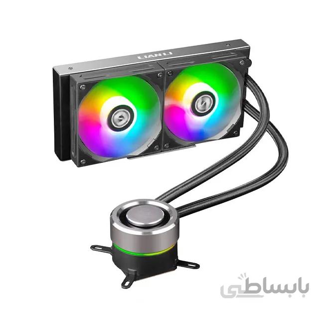 فن کیس 240 میلیمتری لیان لی مدل LIAN LI Galahad 240 - Black