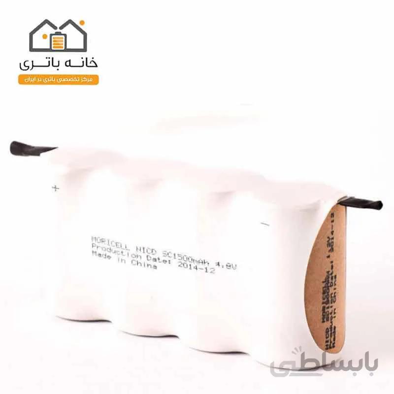 باتری جارو شارژی پارس خزر (سایا) 4.8 ولت 1500 میلی آمپر