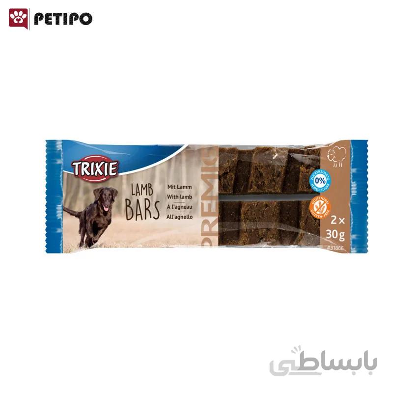 تشویقی سگ طعم گوشت بره تریکسی (Trixie Premio Lamb bars) بسته 2 عددی