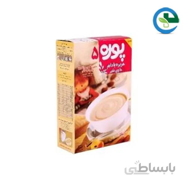 پوره حریره بادام و شیر 5 حجم 240 گرم