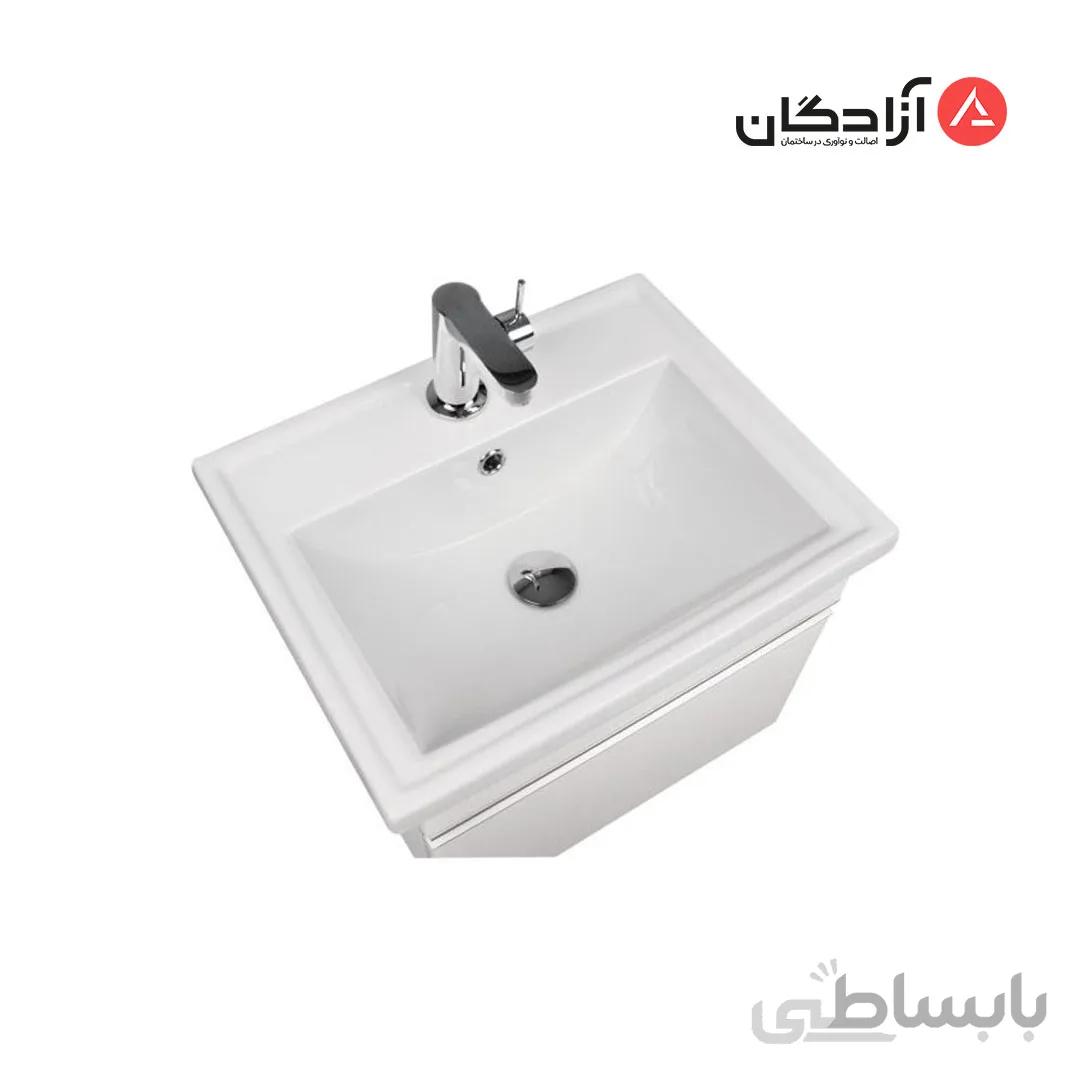 روشویی روکابینتی مروارید مدل آلفا 67