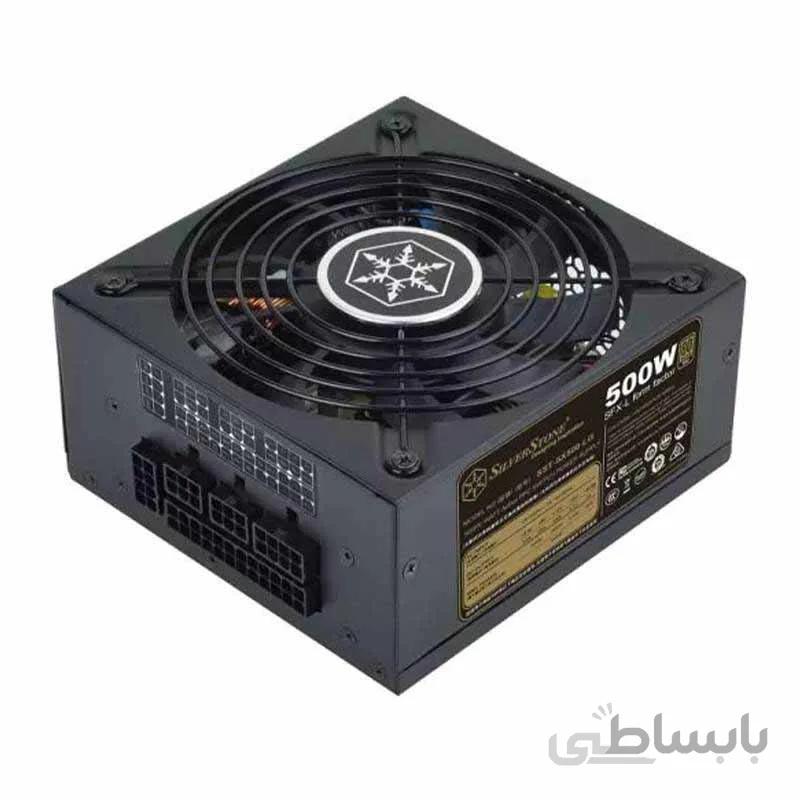منبع تغذیه سیلور استون Power Silver Stone SX500 LG Gold 500W