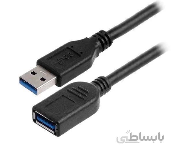 کابل افزایش طول USB 2.0 دی نت به طول 1.5 متر ا D-net USB 2.0 Extension Cable 1.5m