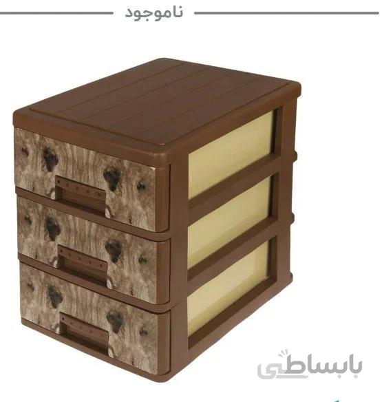 دراور هوم کت A4طرح چوب 3 طبقه