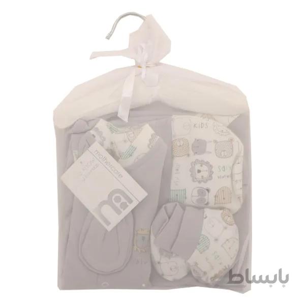 ست بیمارستانی 7 تکه نوزاد مادرکر Mothercare طرح شیر