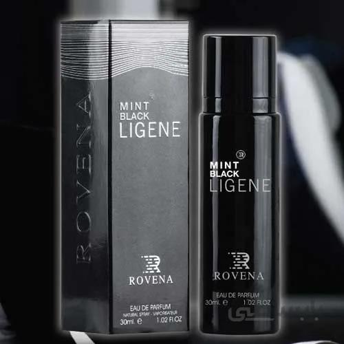 ادکلن روونا Rovena Mint Black Ligene حجم 30 میل ( مونت بلانک لجند )