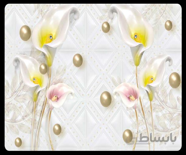پوستر گل سه بعدی 041