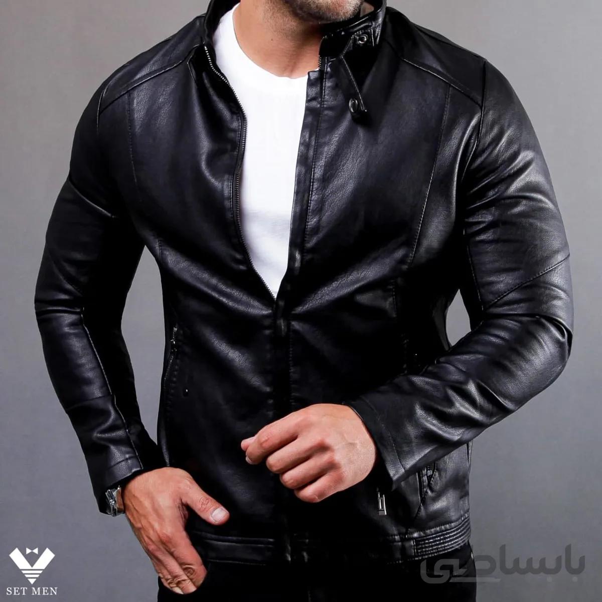 کاپشن چرم cch111