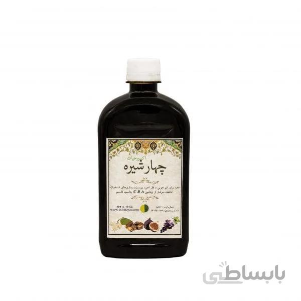 چهار شیره طبیعی (شیره خرما، توت، انگور و انجیر)