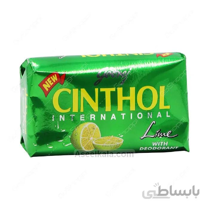 صابون لیمویی سینثول Cinthol ضد لک و شفاف کننده 125 گرم