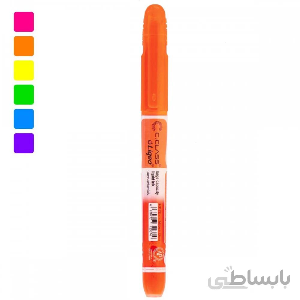 ماژیک علامت گذار سی کلاس قلمی جوهرمایع کد H3129