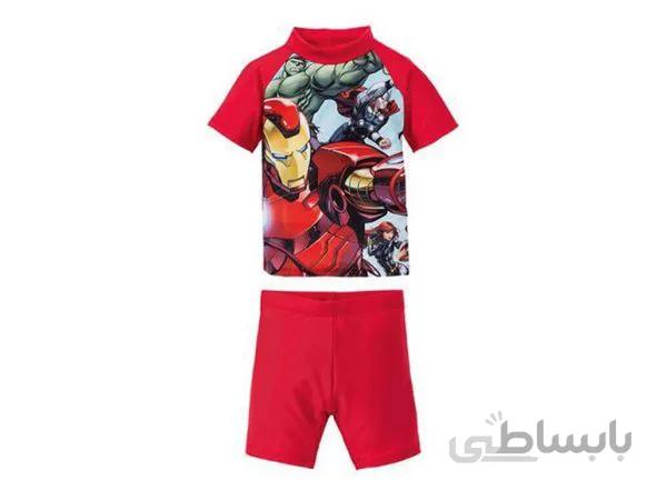 مایو دو تیکه پسرانه ابرقهرمان ها(6تا12)