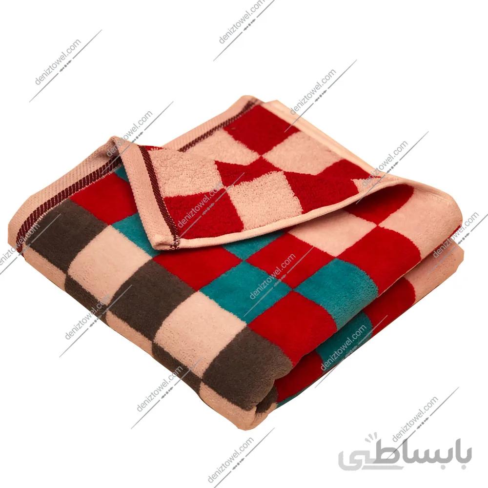 حوله دستی طرح شطرنجی کد 01