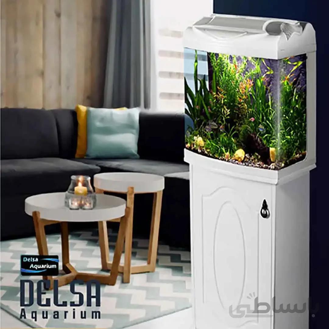 آکواریوم دلسا L470B همراه پایه