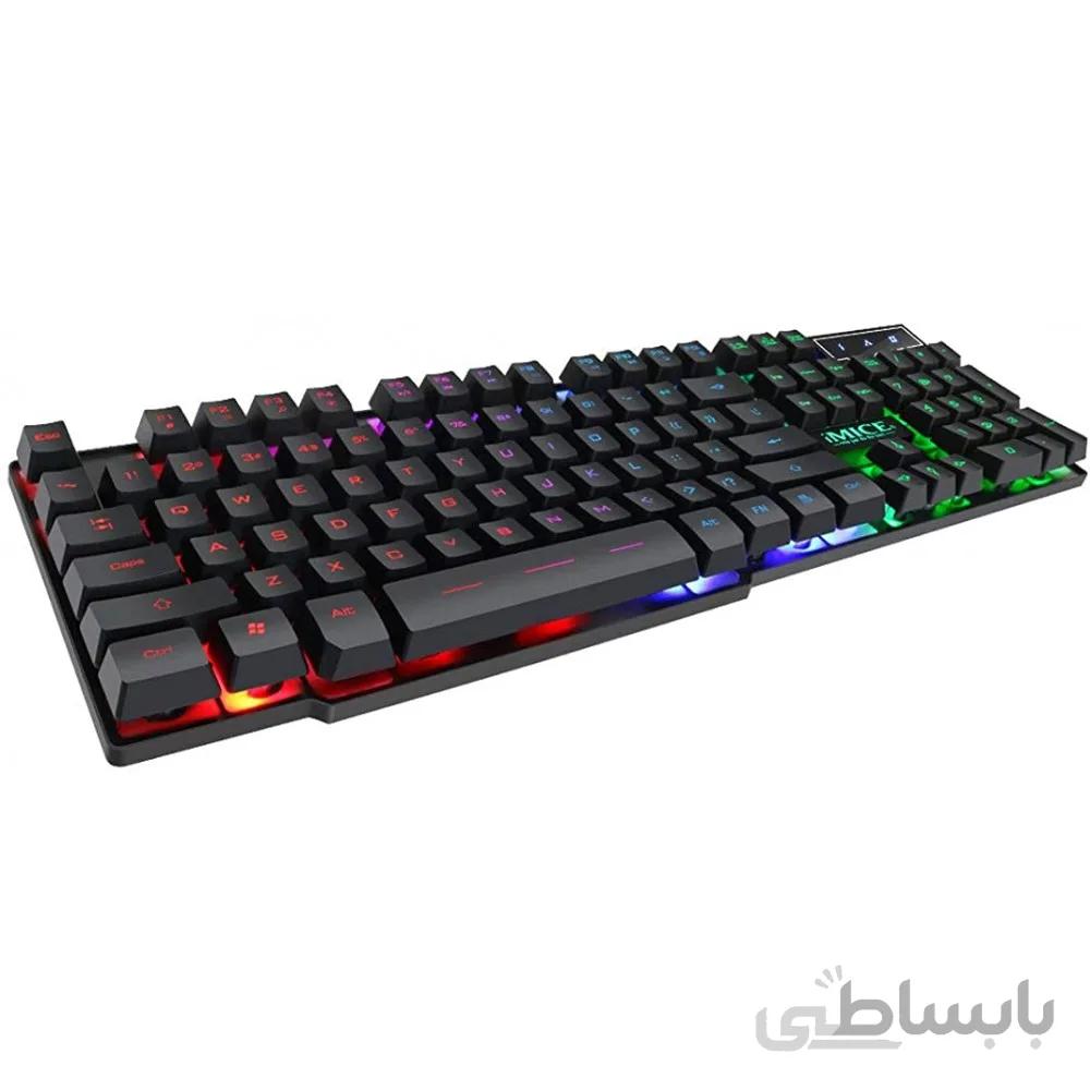 کیبورد سیم دار گیمینگ آیمایس iMICE AK-600 USB KeyBoard