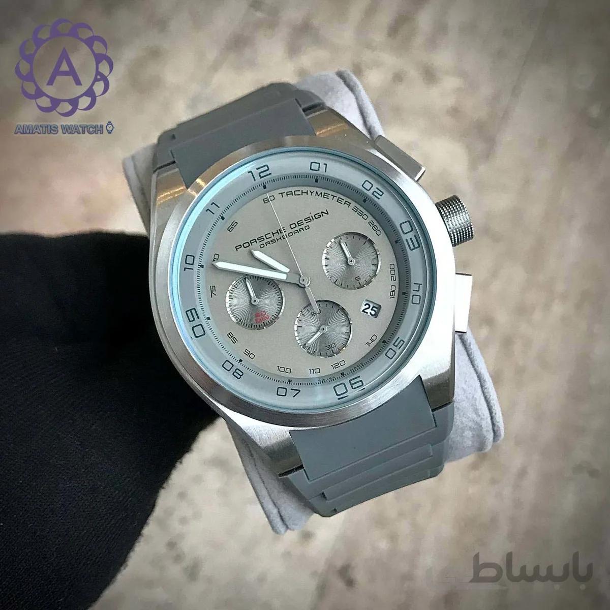 ساعت مچی مردانه پورشه دیزاین مدل Porsche Design P.6620 Gray